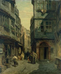 Le quartier juif de Francfort, 1883